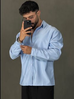 پیراهن مازراتی کجراه آسمانی