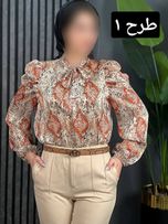 شومیز آستین پف کد 1643