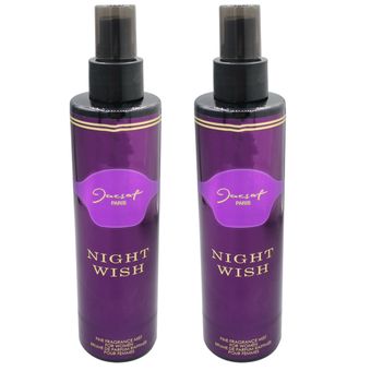 بادی اسپلش زنانه ژک ساف مدل Night wish حجم 200 میلی لیتر مجموعه دو عددی