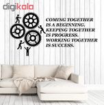 استیکر وی وین آرت طرح Coming Together کد S79