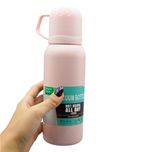 فلاسک مدل GS-M-269892 گنجایش 0.6 لیتر به همراه لیوان سفری بسته 3 عددی