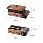 اجاق و ظرف سفری کووآ مدل 3Way Vintage BBQ کد KGG-0904ET