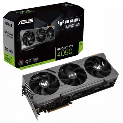 کارت گرافیک ایسوس TUF GAMING RTX 4090 ظرفیت 24 گیگابایت استوک