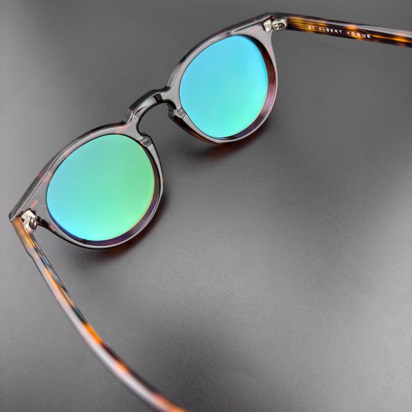 عینک محافظ چشم آلبرت وگ مدل S31102C2-1 Acetate Blue Control