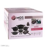 سرویس تابه و قابلمه گرانیتی 15 پارچه ام جی اس مدل GD1511