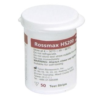 نوار تست قند خون رزمکس مدل HS200 بسته 50 عددی