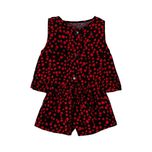 ست تاپ و شلوارک راحتی نوزادی مدل MDSS-CH3745