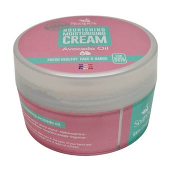 کرم مرطوب کننده و آبرسان دست و صورت سوپکس مدل avocado مناسب انواع پوست حجم 90 میلی لیتر