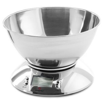 ترازوی آشپزخانه ساپر SSK-140D Satin