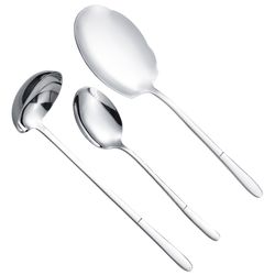 سرویس کفگیر و ملاقه 3 پارچه جی فی نی مدل 06