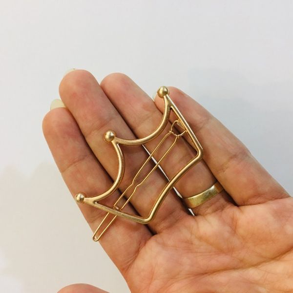 گیره مو دخترانه مدل تاج