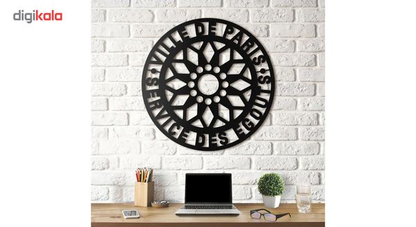 استیکر چوبی هوم لوکس طرح paris