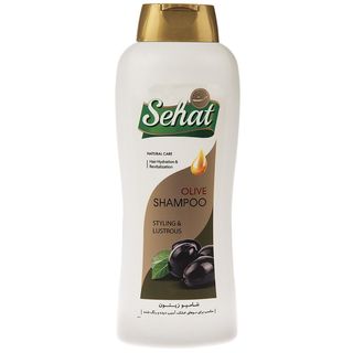 شامپو مو صحت مدل Olive حاوی گلیسیرین، گیاهی، مناسب انواع مو، حجم 1000 گرم