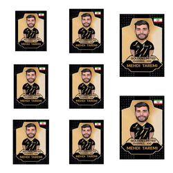 اسباب بازی شانسی طرح مهدی طارمی مدل گلدن لیمیتد سری 2025 مجموعه 8 عددی