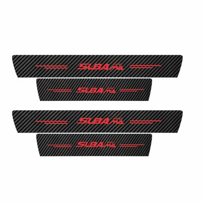 برچسب پارکابی خودرو سولگی مدل کربن کد J069 مناسب برای SUBA-M4 بسته 4 عددی
