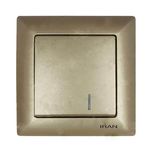 کلید تک پل ایران الکتریک مدل EZ-K1