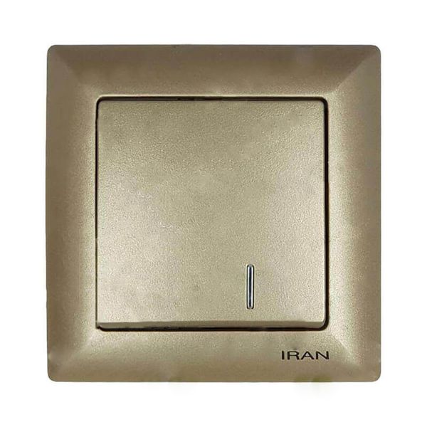 کلید تک پل ایران الکتریک مدل EZ-K1