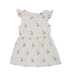 پیراهن آستین کوتاه یقه گرد دخترانه مدل MDSS-CH3988