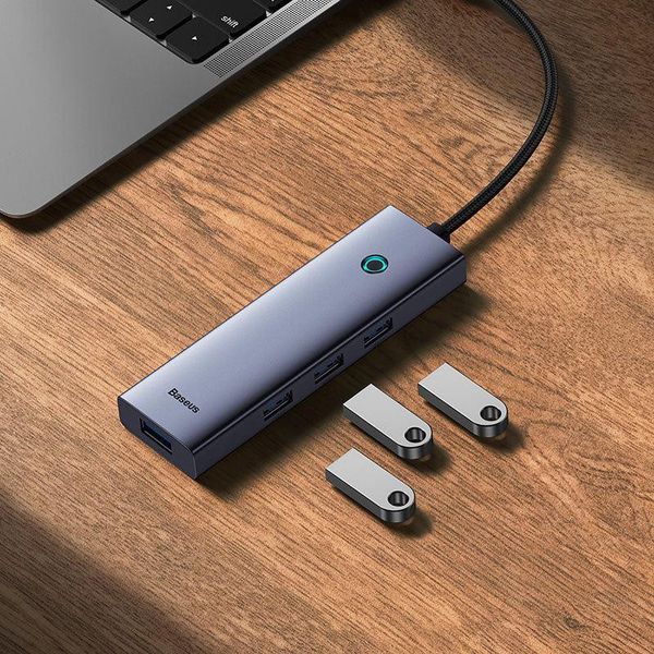 هاب 4 پورت USB بیسوس مدل  UltraJoy Series BS-OH108 (گارانتی 24 ماهه آونگ)