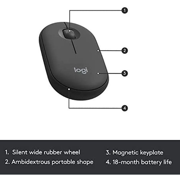 کیبورد و ماوس بی‌سیم لاجیتک مدل MK470