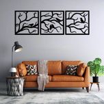 استیکر دیواری طرح پرنده روی شاخه مجموعه 3 عددی