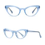 فریم عینک طبی گربه ای زنانه مدل O2012C5 مناسب برای صورت گرد و بیضی