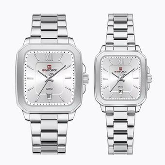 ست ساعت مچی عقربه‌ای زنانه و مردانه نیوی فورس مدل NF9239SWS