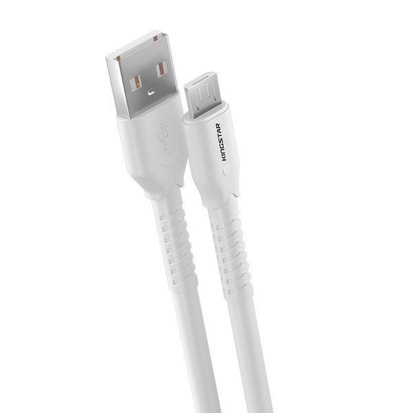 کابل تبدیل USB به microUSB کینگ استار مدل K103A طول 1.1 متر - گارانتی سه ماهه