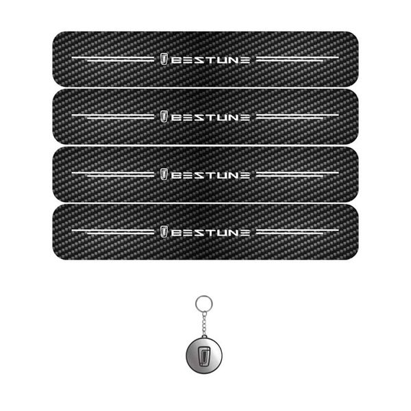 برچسب پارکابی مهدیار طرح کربن کد LCE0058 مناسب برای بستیون مجموعه4عددی به همراه جاکلیدی