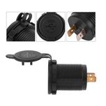 شارژر فندکی USB روپنلی خودرو 2 خروجی 5V چراغ دار (فروش اقساطی)