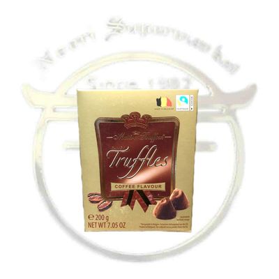 شکلات ترافل با قهوه