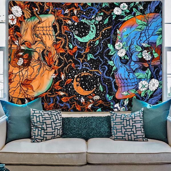 پوستر پارچه ای فیانی مدل بک دراپ اسکلت کد F111