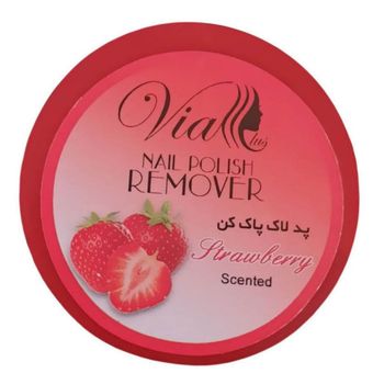  پد لاک پاک کن ویا مدل توت فرنگی بسته 32 عددی 