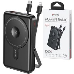 شارژر همراه وایرلس یسیدو مدل YP72 با ظرفیت 10000 میلی آمپر ساعت