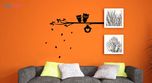 استیکر دیواری صالسو آرت مدل lovely black owls az
