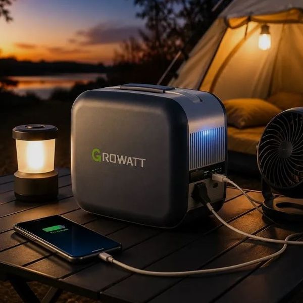 پاور استیشن Growatt INFINITY 1000 | ظرفیت 1004Wh و توان 600 وات- کد شناسه محصول:PE-1019