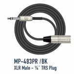 KIRLIN CABLE MP-483PR/3M (XLR MALE-1/4 TRS PLUG)