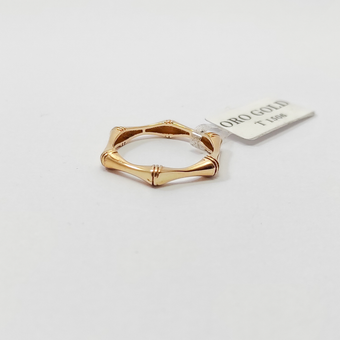 انگشتر زنانه طرح بامبو