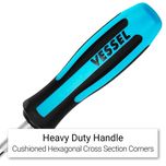 پیچ گوشتی وسل سری MEGADORA مدل 9006PB ست 6 عددی