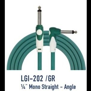KIRLIN CABLE LGI-202/3M (1/4 MONO STRAGHT-ANGLE)