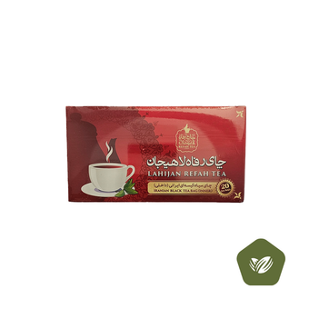 چای سیاه کیسه ای رفاه لاهیجان