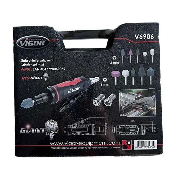 ست فرز انگشتی بادی مستقیم ویگور مدل V6906