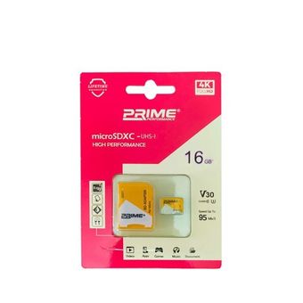 کارت حافظه رم Micro SDHC-UHS-Iحافظه 16 گیگ برند PRIME