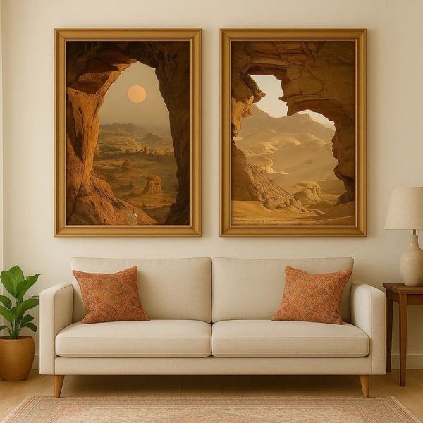 طرح‌ غار و کویر