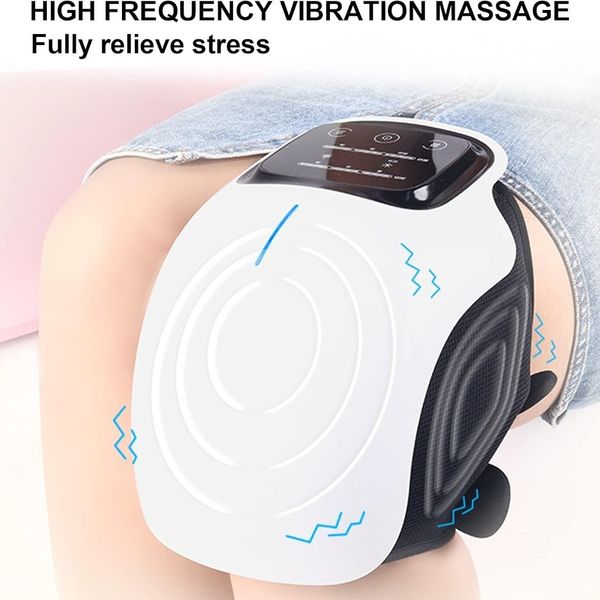 ماساژور زانو هوشمند HEATED KNEE MASSAGER (4کاره لیزر مادون قرمز ماساژ و حرارت)