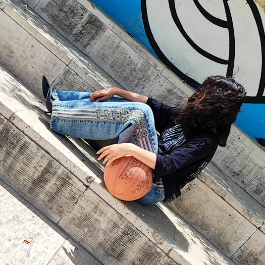 شلوار بگ بالنسیاگا سه خط وارداتی