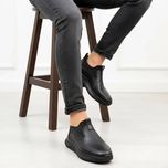 نیم بوت چرم طبیعی و طبی مدل zero-2