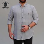پیراهن راه راه مردانه پنبه ای - کد 0031