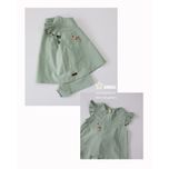 ست تاپ و شورتک ماریا رنگ آبی