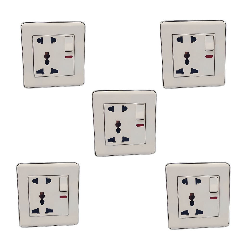 پریز مدل توکار مولتی کلید دار بسته 5 عددی